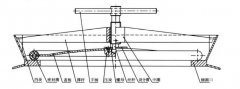 滾揉機(jī)中心螺旋壓緊式桶 滾揉機(jī)中心螺旋壓緊式桶